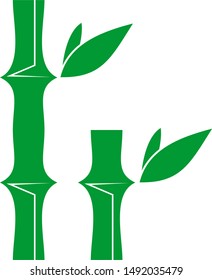 Bamboo icon with a green design