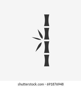 Bamboo icon illustration isolated vector sign symbol