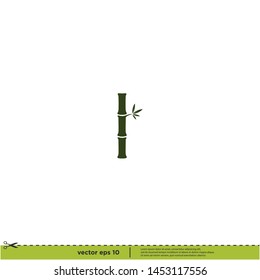 	
Bamboo icon nature vector logo template