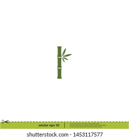 	
Bamboo icon nature vector logo template