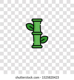 bamboo icon sign and symbol. bamboo color icon for website design and mobile app development. Simple Element from nature collection for mobile concept and web apps icon.