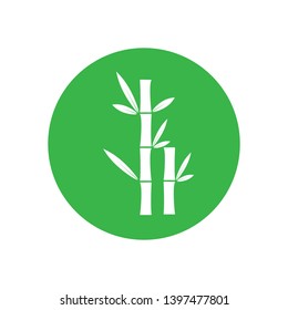 Bamboo Icon Vector Design Template