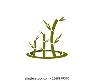 Bamboo icon vector illustration
