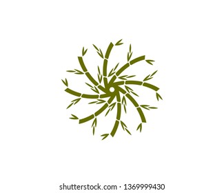 Bamboo icon vector illustration