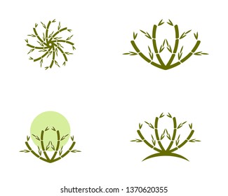 Bamboo icon vector illustration
