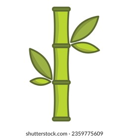 Bamboo icon vector on trendy design