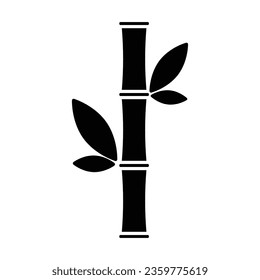 Bamboo icon vector on trendy design