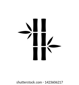 Bamboo icon vector sign for web and app.