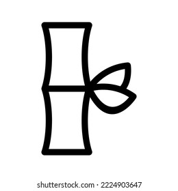 Bamboo Icon Vector Symbol Design Illustration