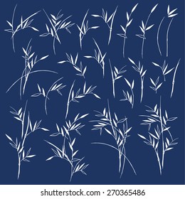 Bamboo illustration,