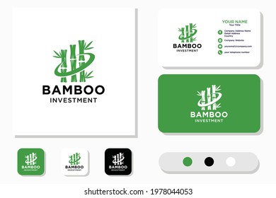 Bamboo Investment Logo Design and Business Card