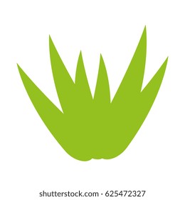 bamboo leafs isolated icon