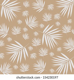 Bamboo leaves seamless pattern. Floral  background