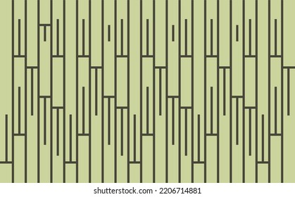 Bamboo lines pattern shaped like parquet. Background for wallpaper, banner, cover, card, backdrop, and editable element.