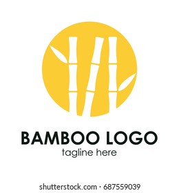 Bamboo Logo Concept.