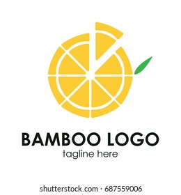 Bamboo logo concept. Business logo
