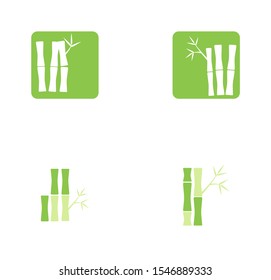 bamboo logo design vector illustration