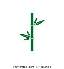 Bamboo Logo Icon Design Template Vector Illustration.