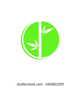 Bamboo Logo Icon Design Template Vector Illustration.