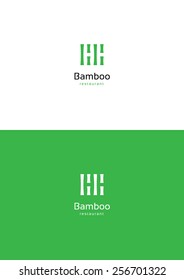 Bamboo logo teamplate.