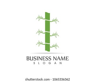 Bamboo logo template