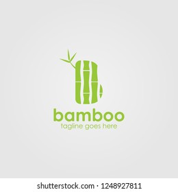 Bamboo Logo Template Design