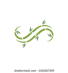 Bamboo Logo Template illustration design