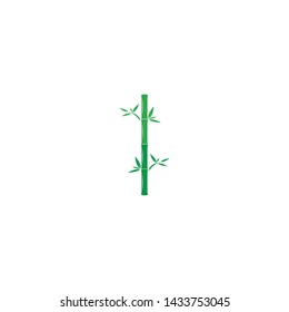 Bamboo Logo Template vector icon illustration design