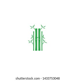 Bamboo Logo Template vector icon illustration design