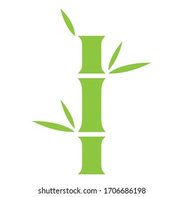 Diseño de ilustraciones vectoriales de plantillas de logotipos de bambú