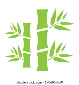 Bamboo Logo Template vector icon illustration design