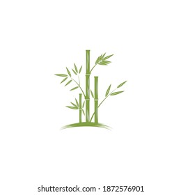 Bamboo Logo Vorlage Vektorsymbol-Design