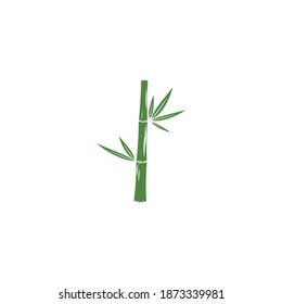 Bamboo Logo Template vector icon illustration design