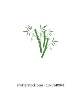 Bamboo Logo Vorlage Vektorsymbol-Design