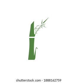 Diseño del icono de la plantilla de logotipo de bambú