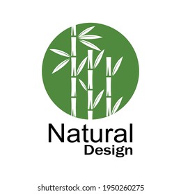 Bamboo Logo Template vector icon illustration design