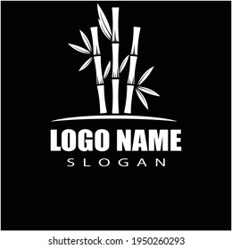 Bamboo Logo Vorlage Vektorsymbol-Design