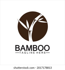Bamboo Logo Template vector icon illustration design