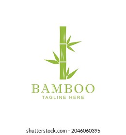 Bamboo Logo Template vector icon illustration design