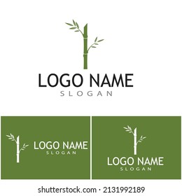 Bamboo Logo Template vector icon illustration design