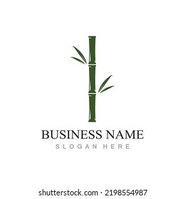 Bamboo Logo Template vector icon illustration design