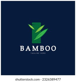 Bamboo Logo Template vector icon illustration design