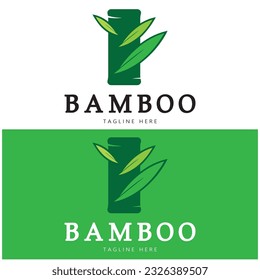 Bamboo Logo Vorlage Vektorsymbol-Design