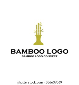 bamboo logo vector