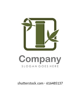 Bamboo logo vector