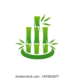 Bamboo logo vector template, Creative Bamboo logo design concepts