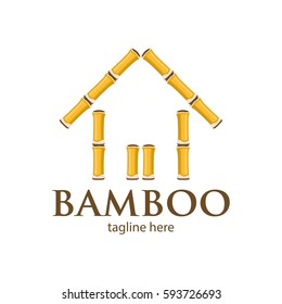Bamboo nature logo 
