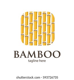 Bamboo nature logo 