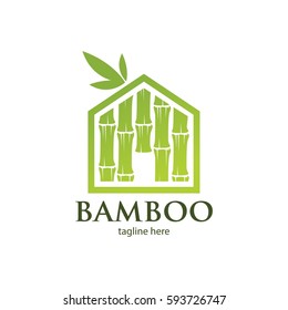 Bamboo nature logo 