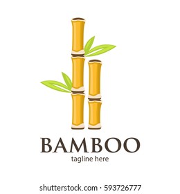 Bamboo nature logo 